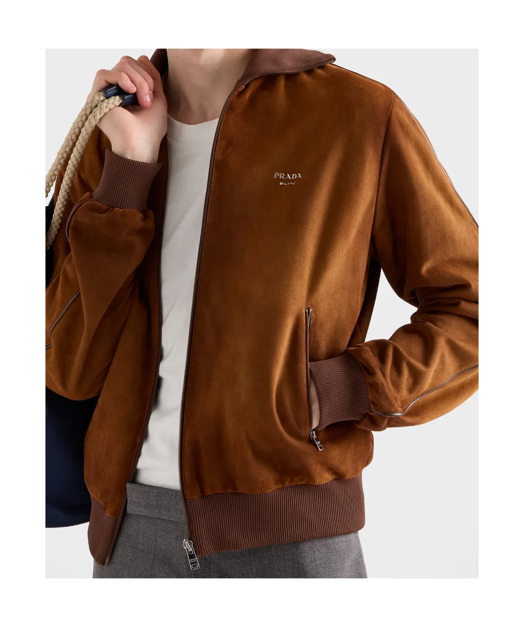 Logo Detailed Zip-Up Jacket