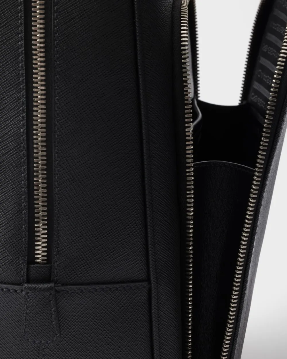 Triangle-Logo Zipped Backpack