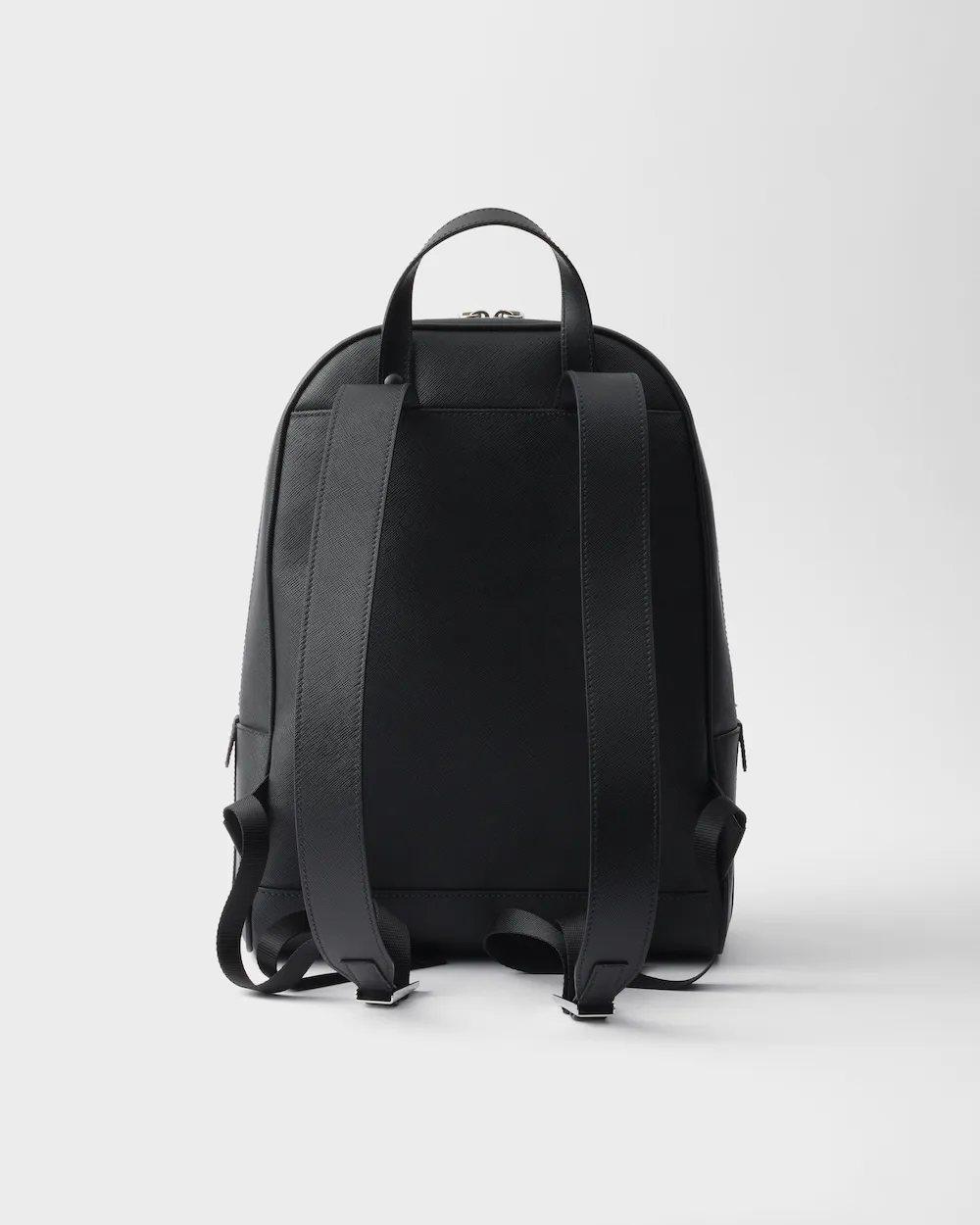 Triangle-Logo Zipped Backpack
