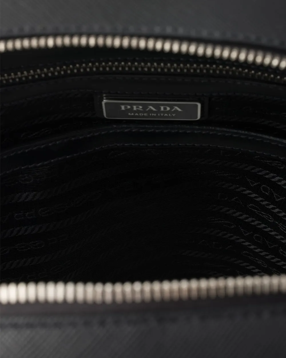 Triangle-Logo Zipped Backpack
