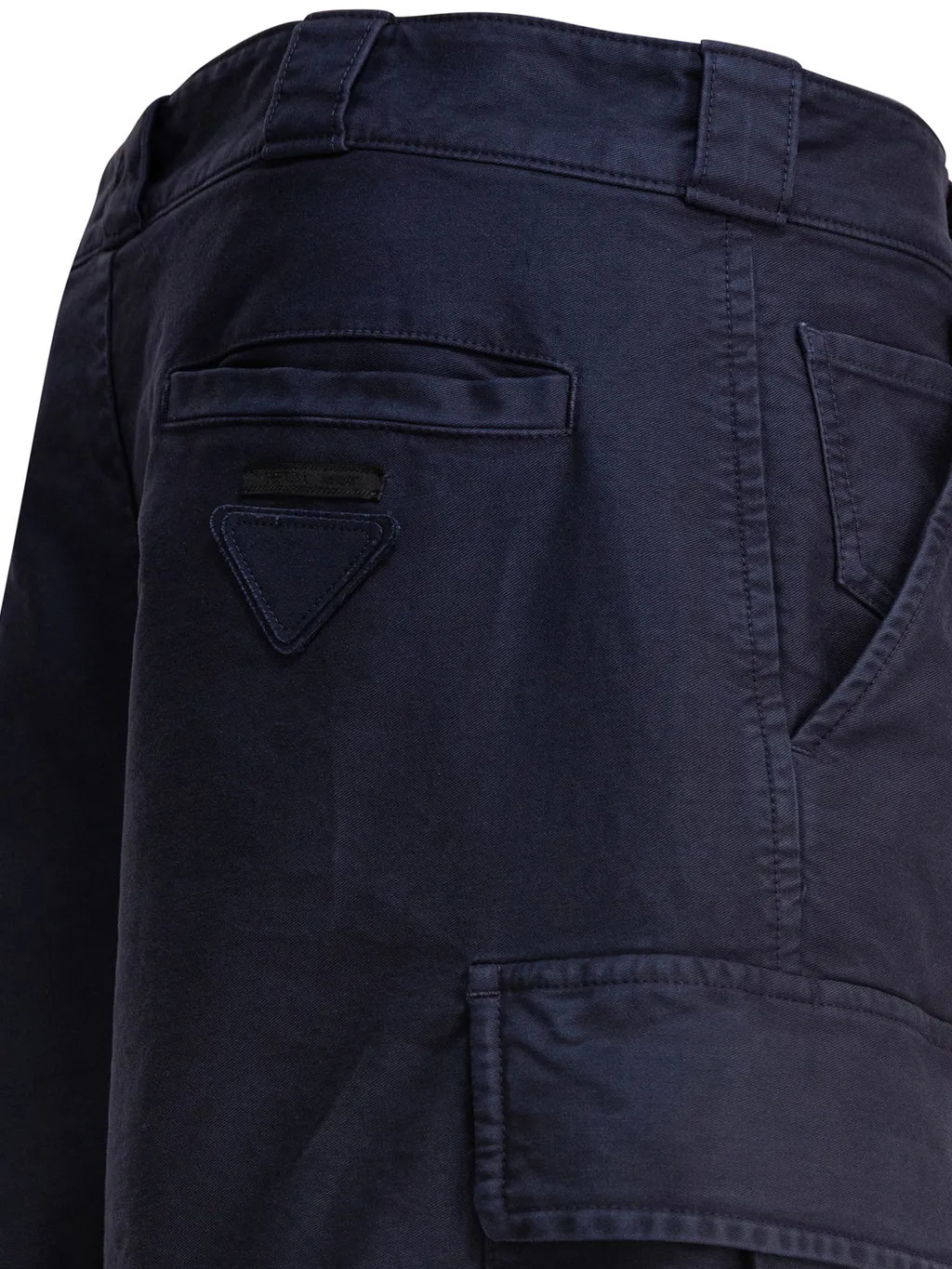 Logo Detailed Straight Leg Cargo Trousers