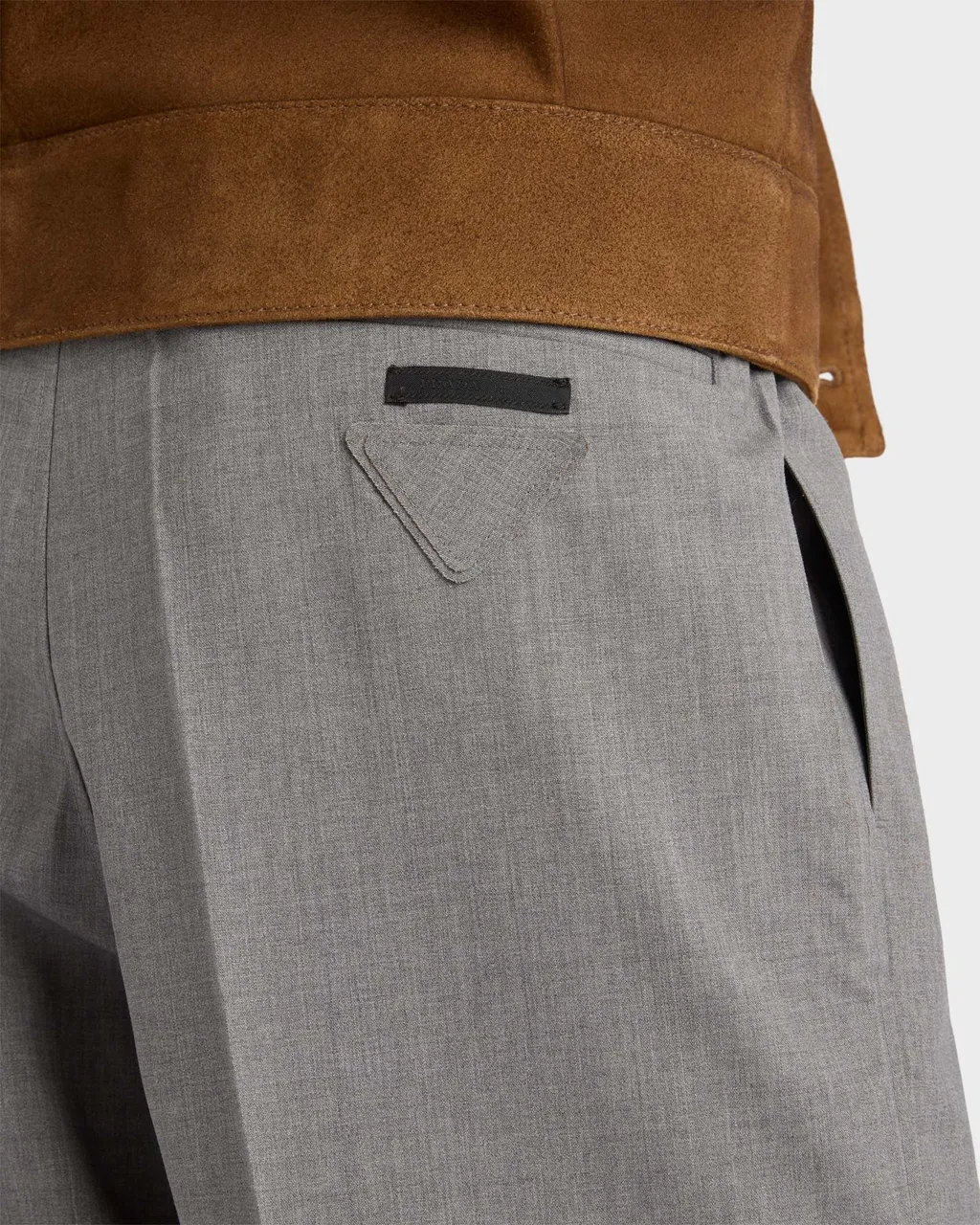 Pleated Bermuda Shorts