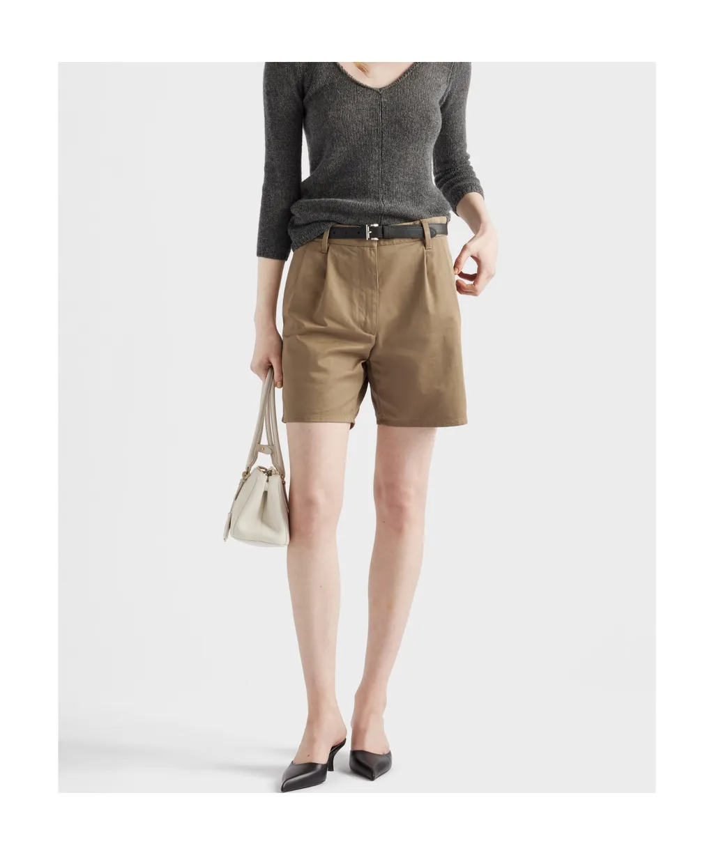 Pleated Shorts