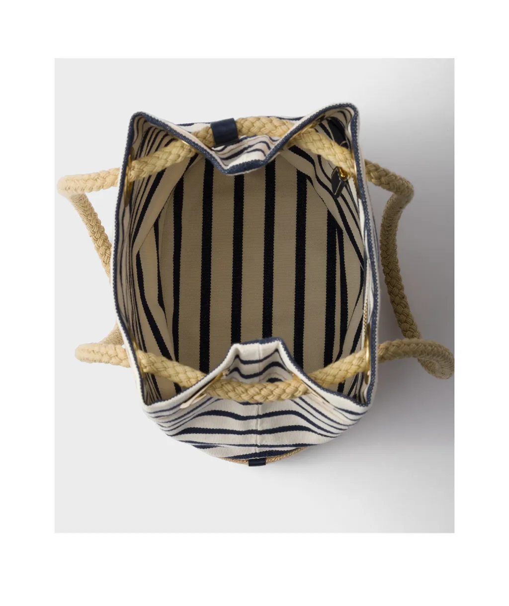 Mariner Small Striped Bucket Bag