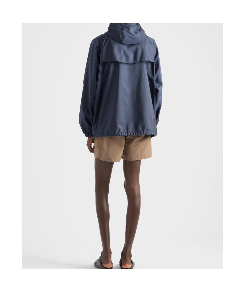 Re-Nylon Zip-Up Hooded Jacket