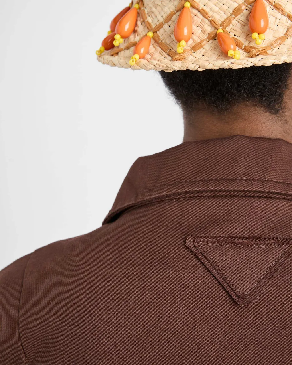 Long-Sleeved Button-Up Jacket