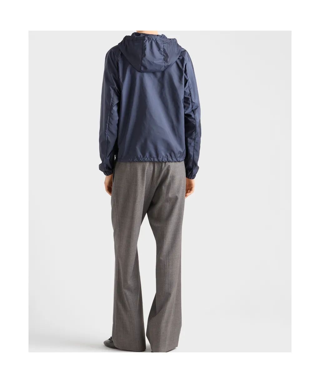 Re-Nylon Zip-Up Hooded Jacket