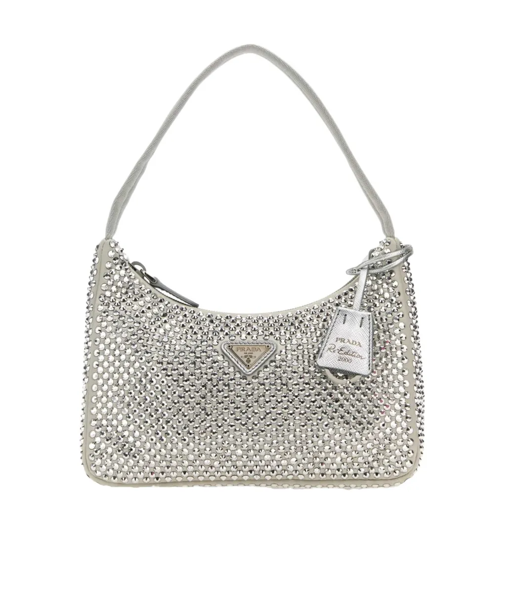 Zippered Shoulder Bag