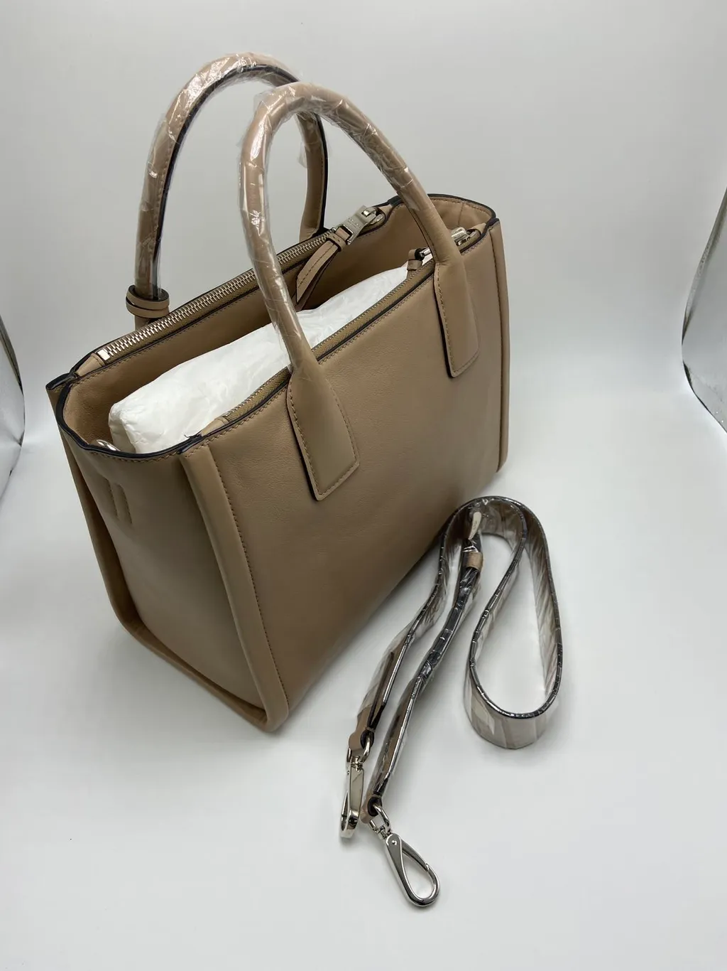 Double Handle Shoulder Bag