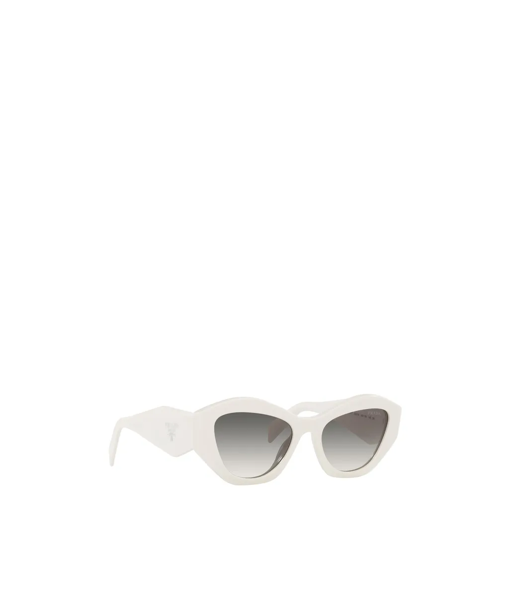 Logo-Printed Angular-Frame Sunglasses