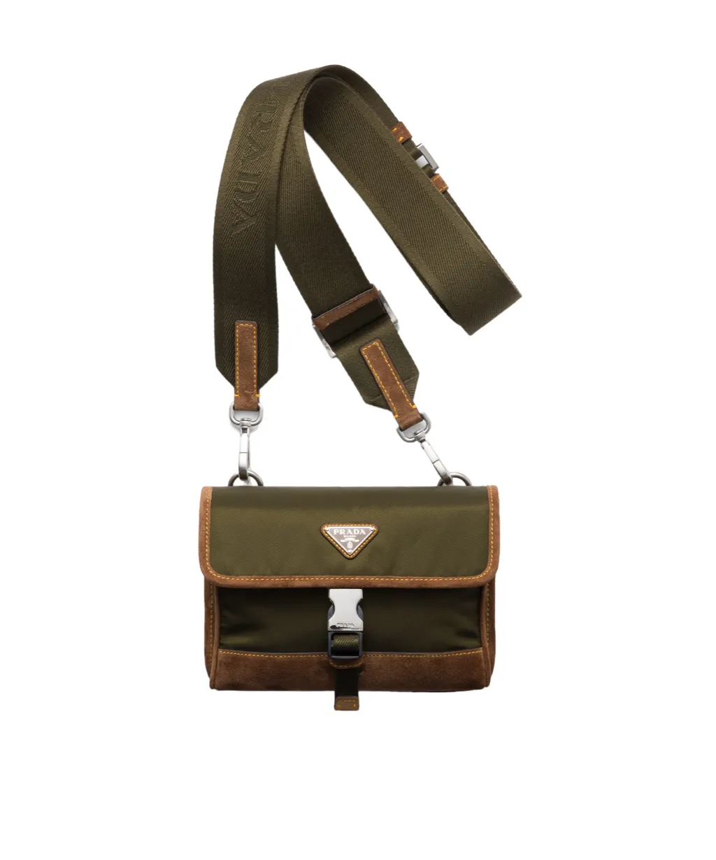 Re-Nylon And Suede Smartphone Case
