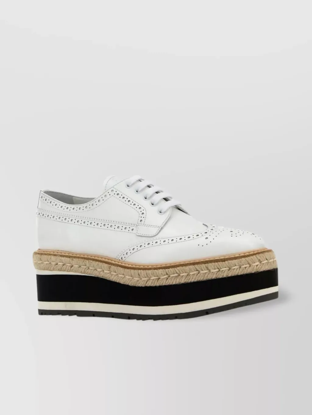 Round-Toe Lace-Up Shoes