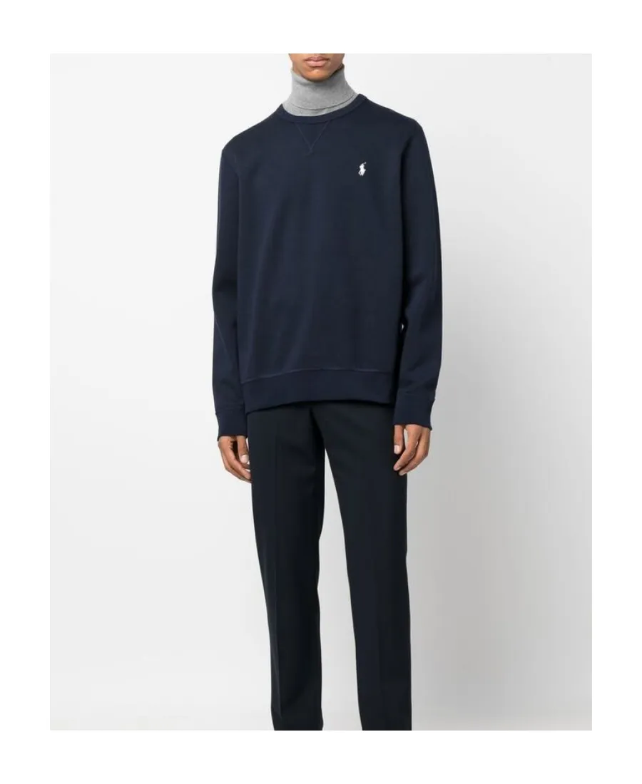 Pony Embroidered Crewneck Sweatshirt