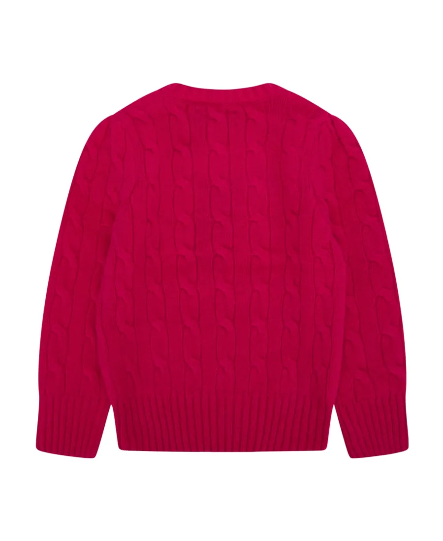 Logo Embroidered Knitted Crewneck Jumper
