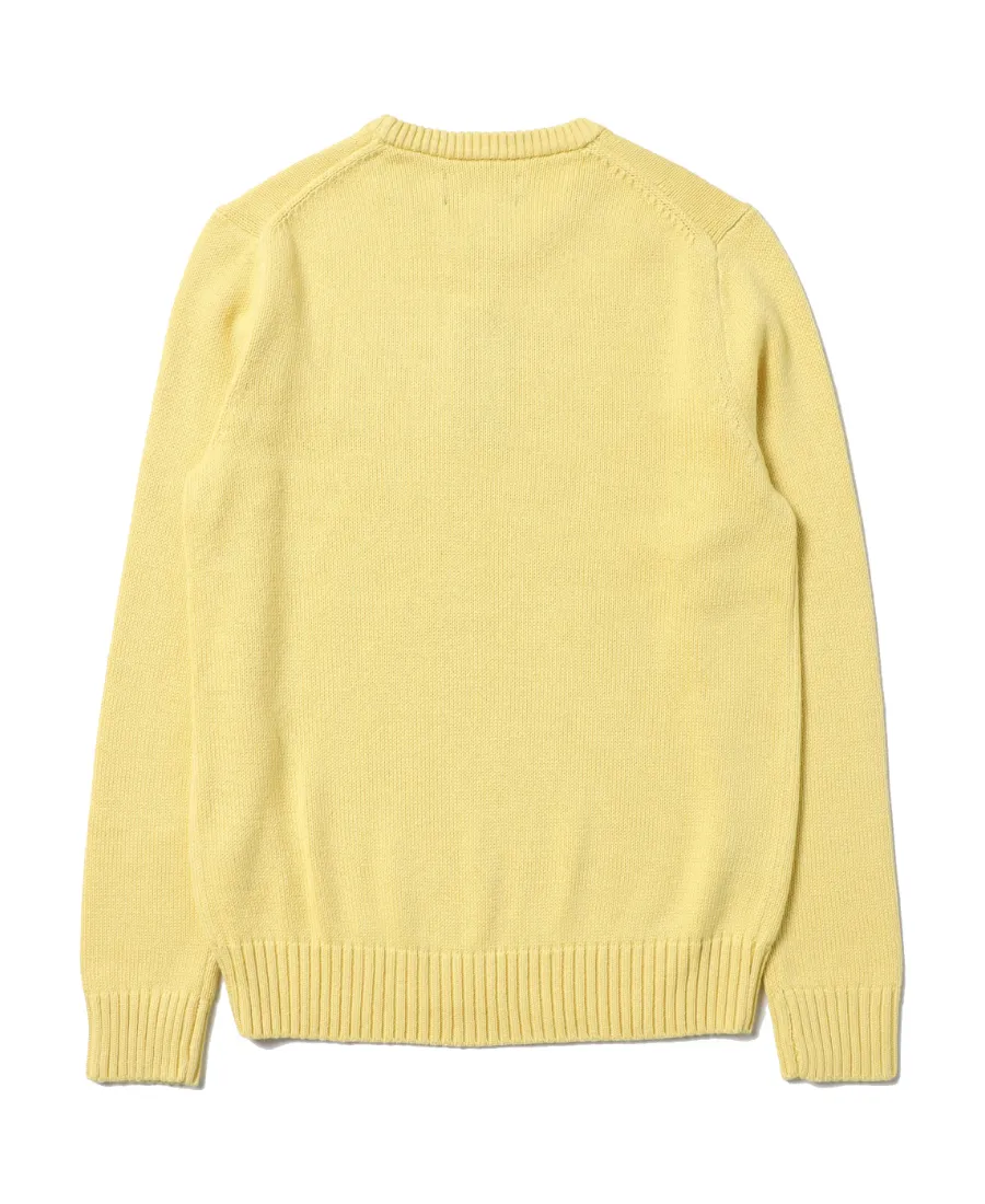 Embroidered-Logo Crewneck Jumper