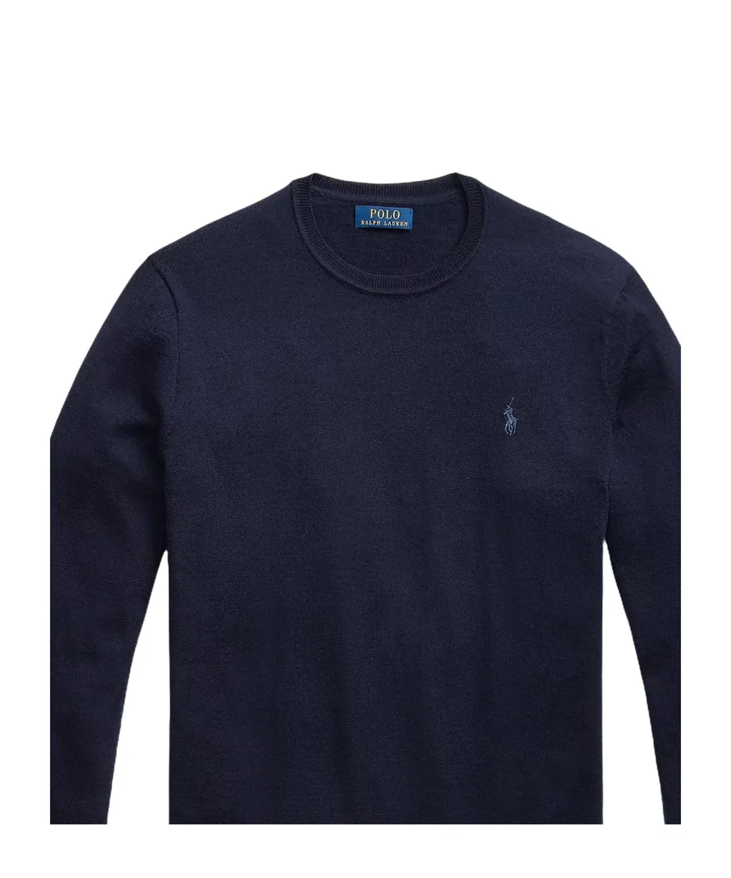 Logo Embroidered Crewneck Jumper