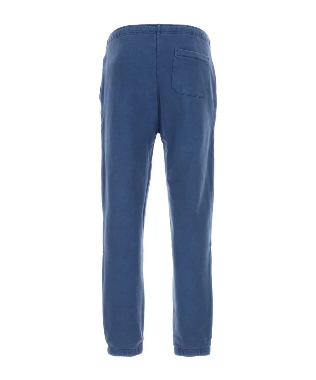 Pony Embroidered Drawstring Track Pants
