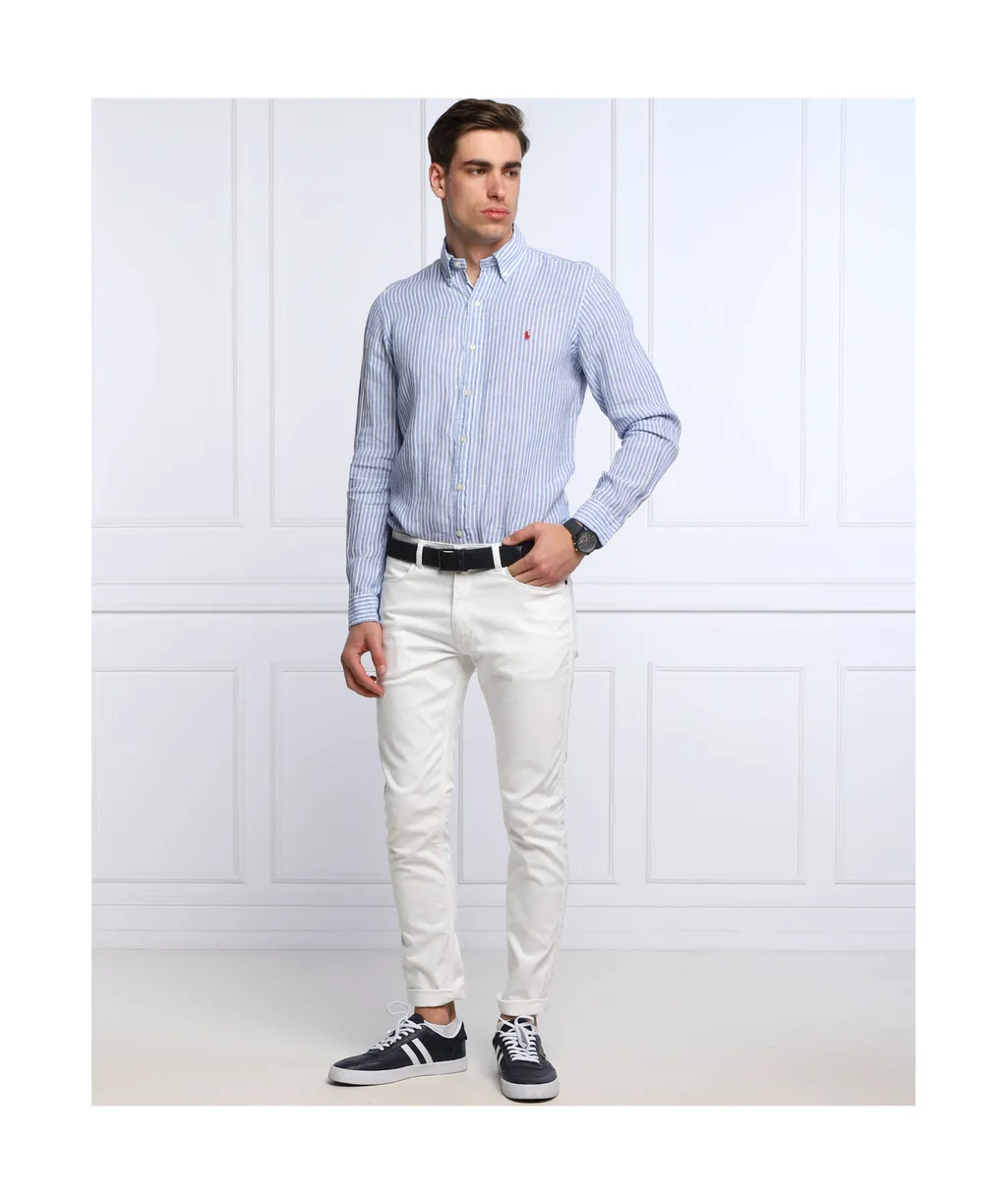 Striped Long-Sleeved Shirt