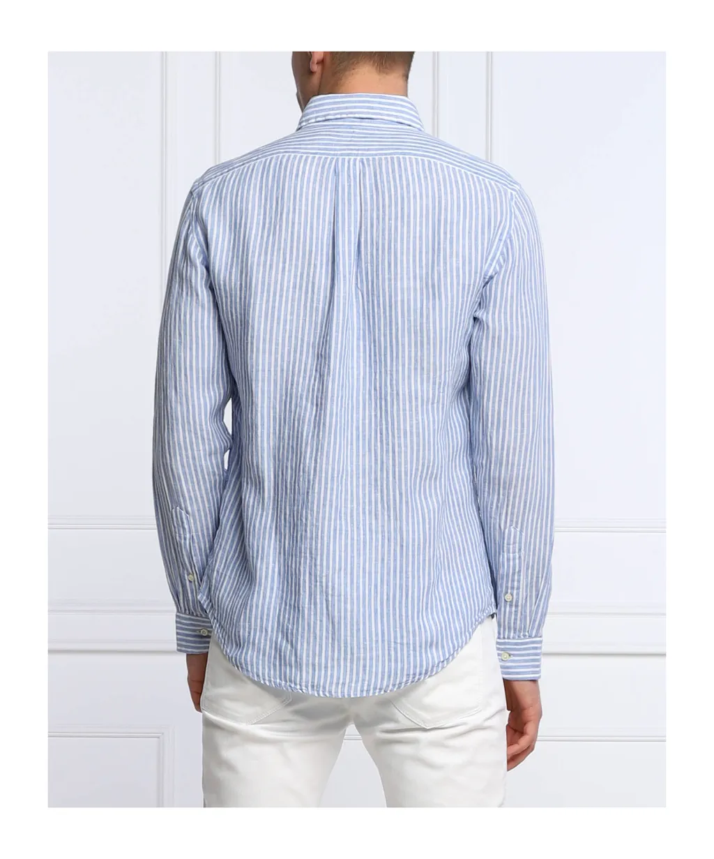 Striped Long-Sleeved Shirt