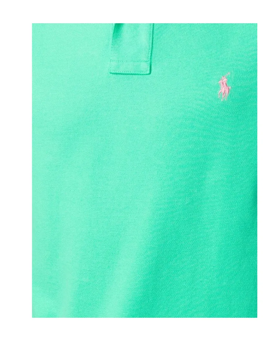 Logo Embroidered Short-Sleeved Polo Shirt