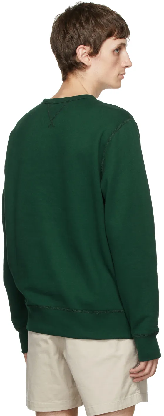 Logo Embroidered Round Neck Sweater