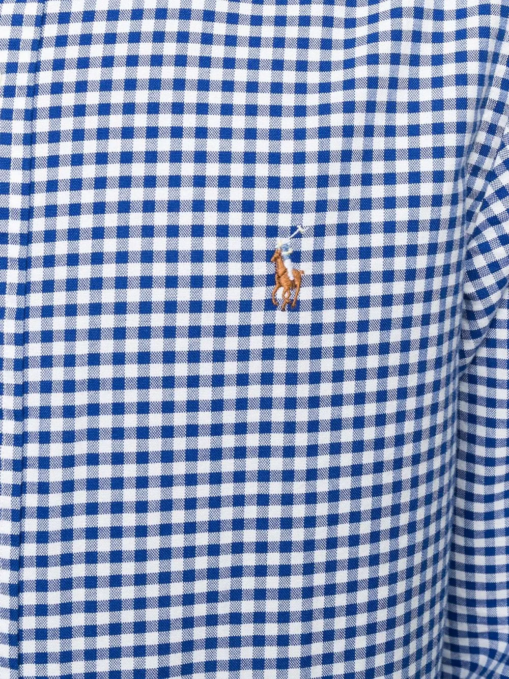 Gingham Button-Down Shirt