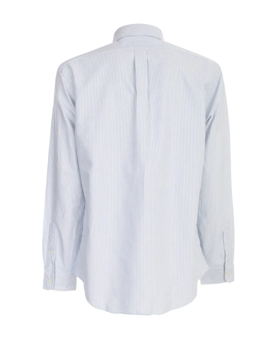 Logo Embroidered Buttoned Shirt