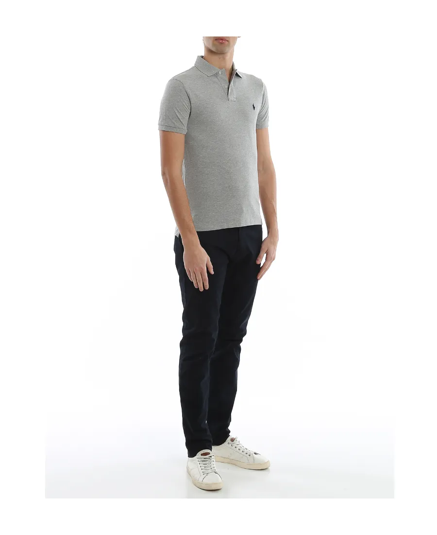 Logo Embroidered Polo Shirt