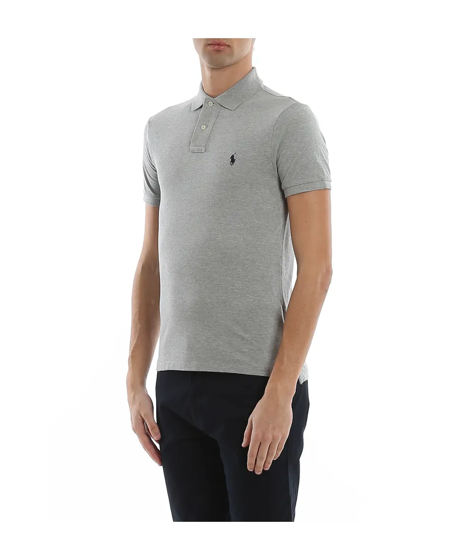 Logo Embroidered Polo Shirt