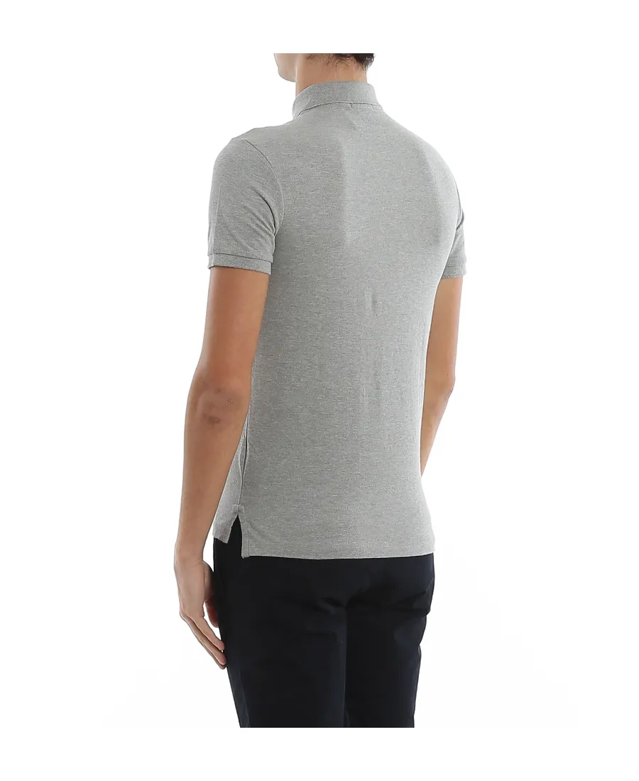 Logo Embroidered Polo Shirt