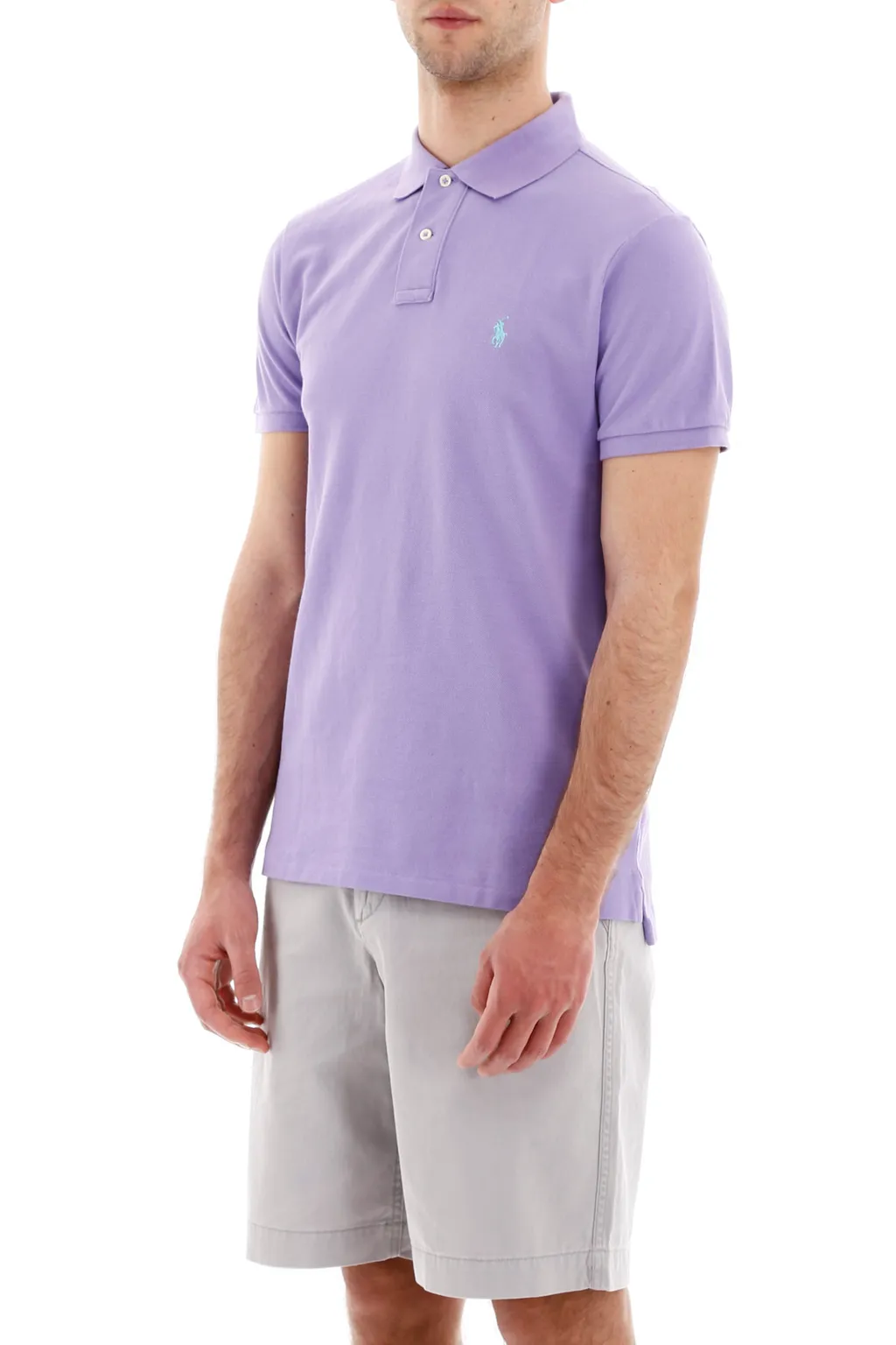 Logo Embroidered Polo Shirt