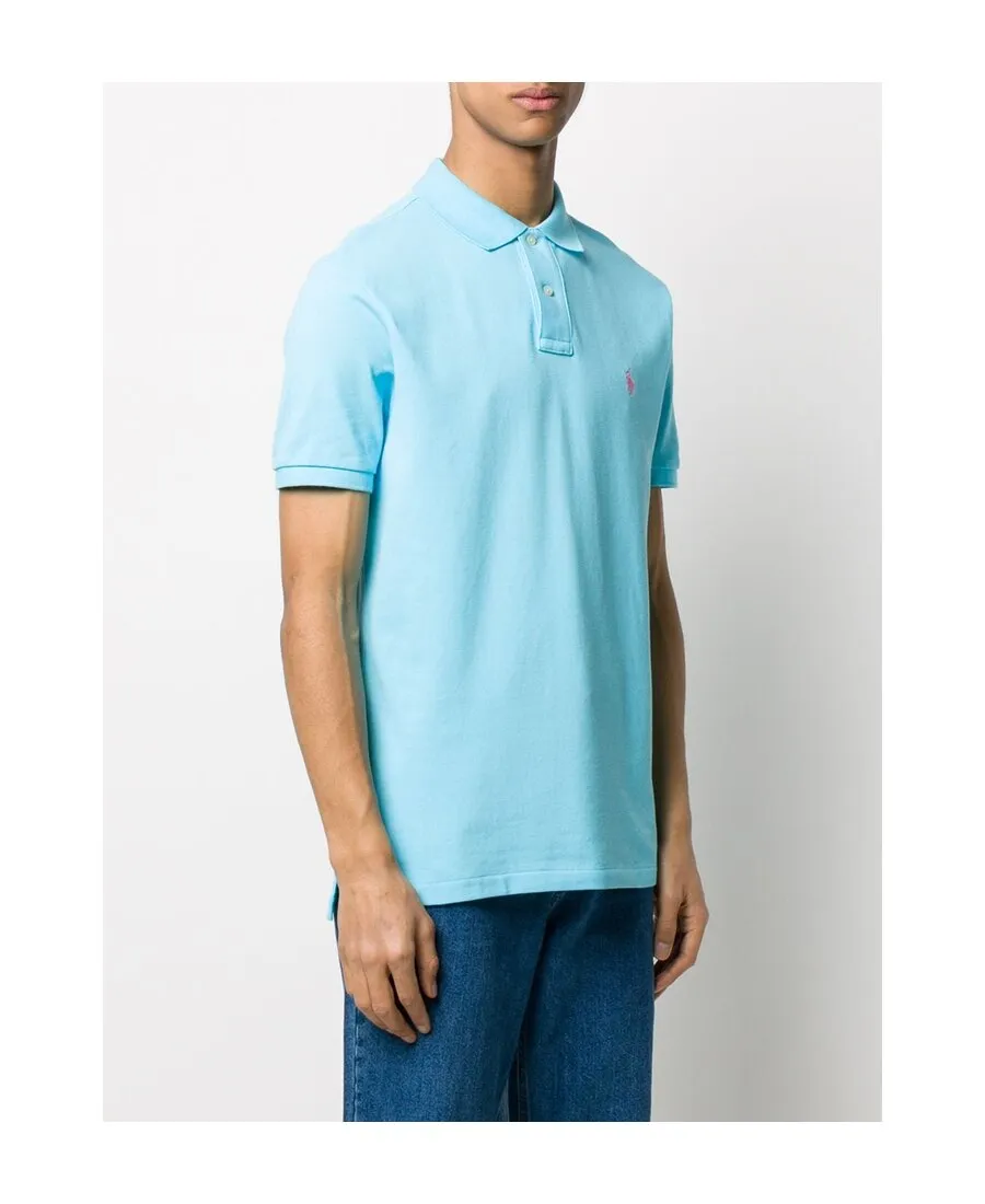Logo Embroidered Polo Shirt