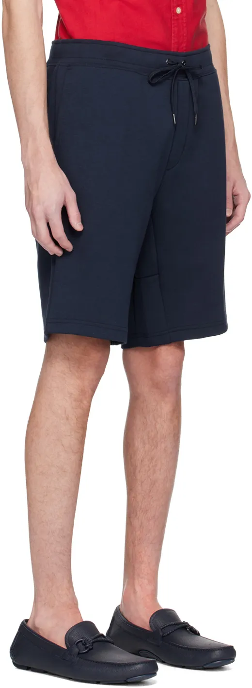 Pony Embroidered Drawstring Shorts