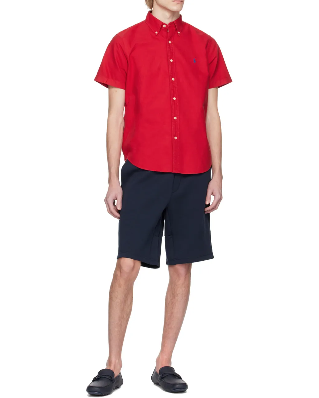 Pony Embroidered Drawstring Shorts