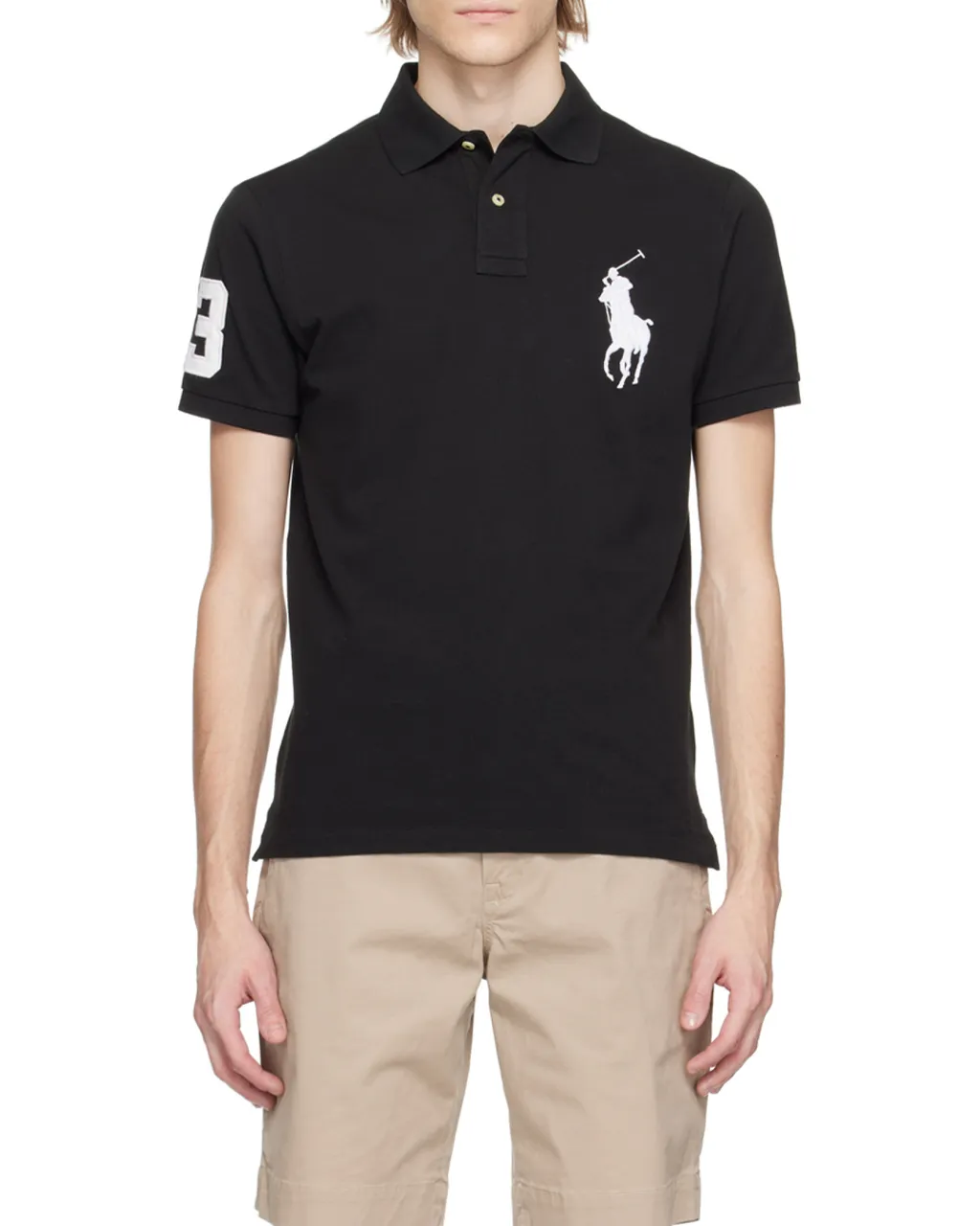 Logo Embroidered Polo Shirt