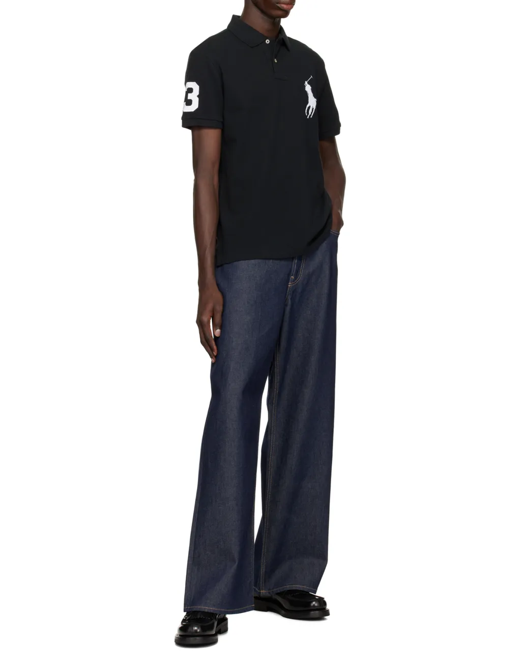 Logo Embroidered Polo Shirt