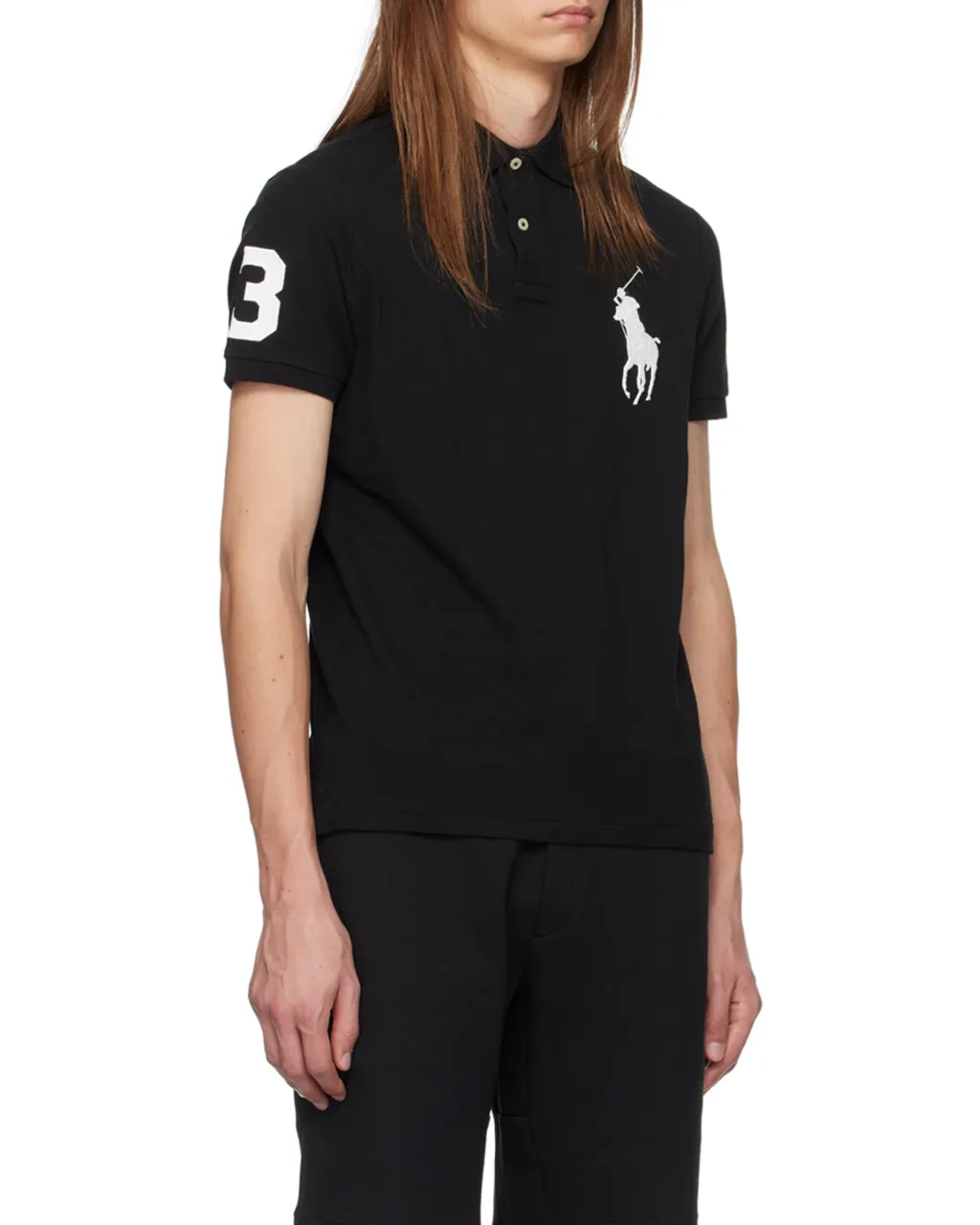 Logo Embroidered Polo Shirt