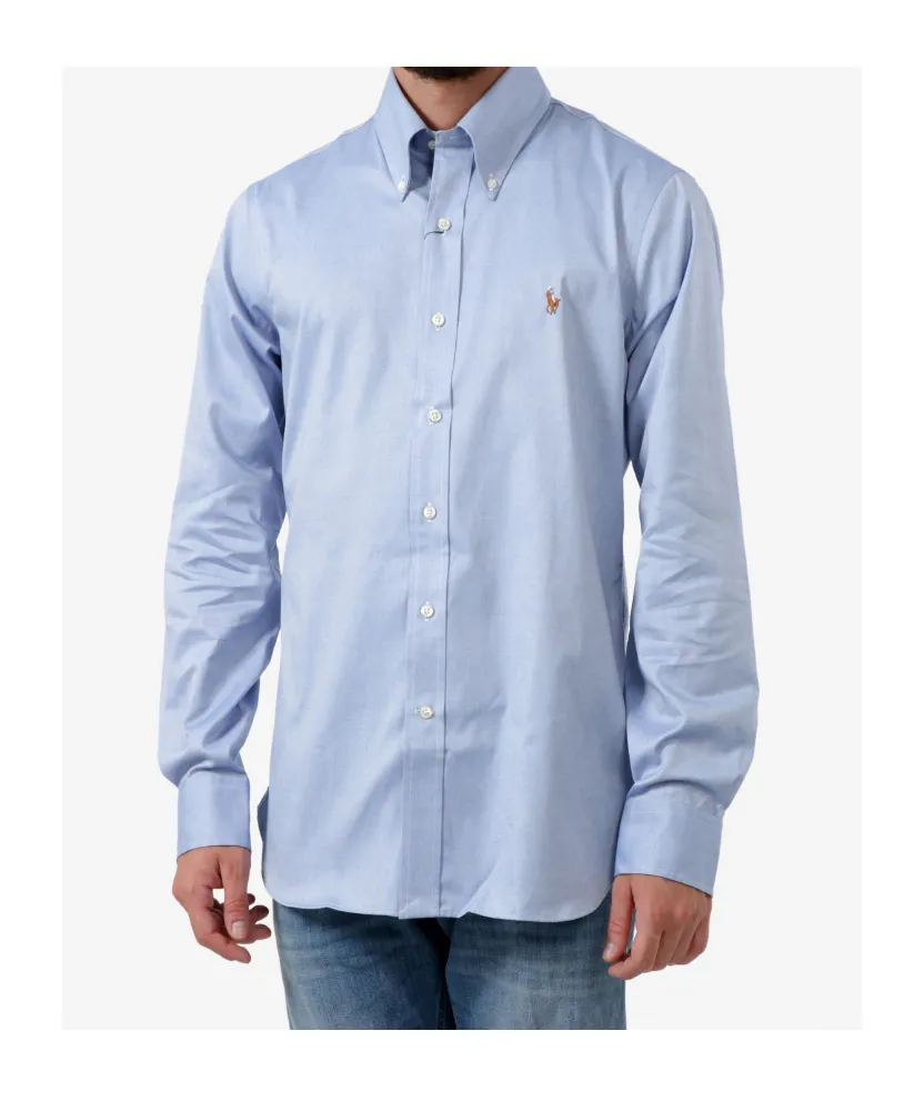 Pony Embroidered Buttoned Shirt