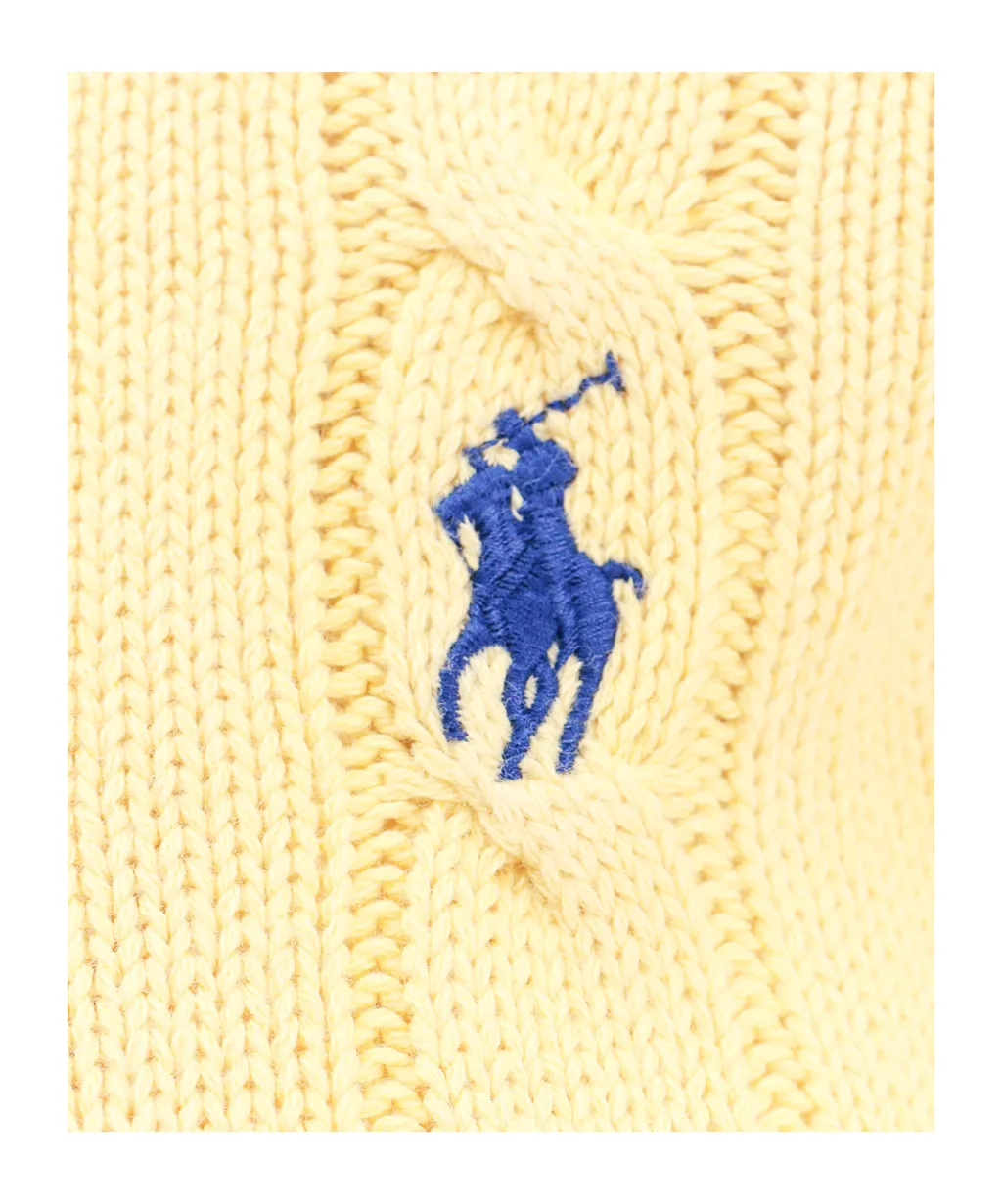 Polo-Pony Embroidered Knitted Polo Top