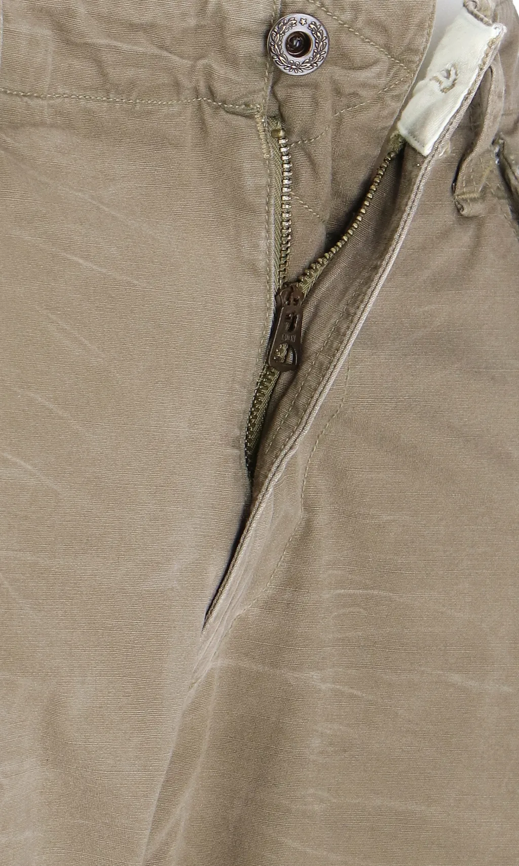 Logo Patch Cargo Pants