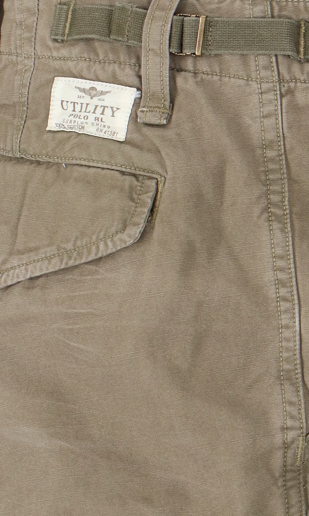 Logo Patch Cargo Pants