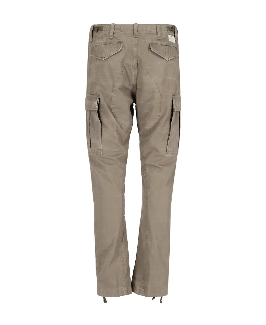 Logo Patch Cargo Pants