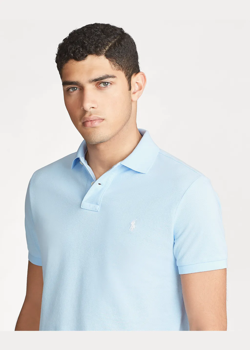 Logo Embroidered Polo Shirt