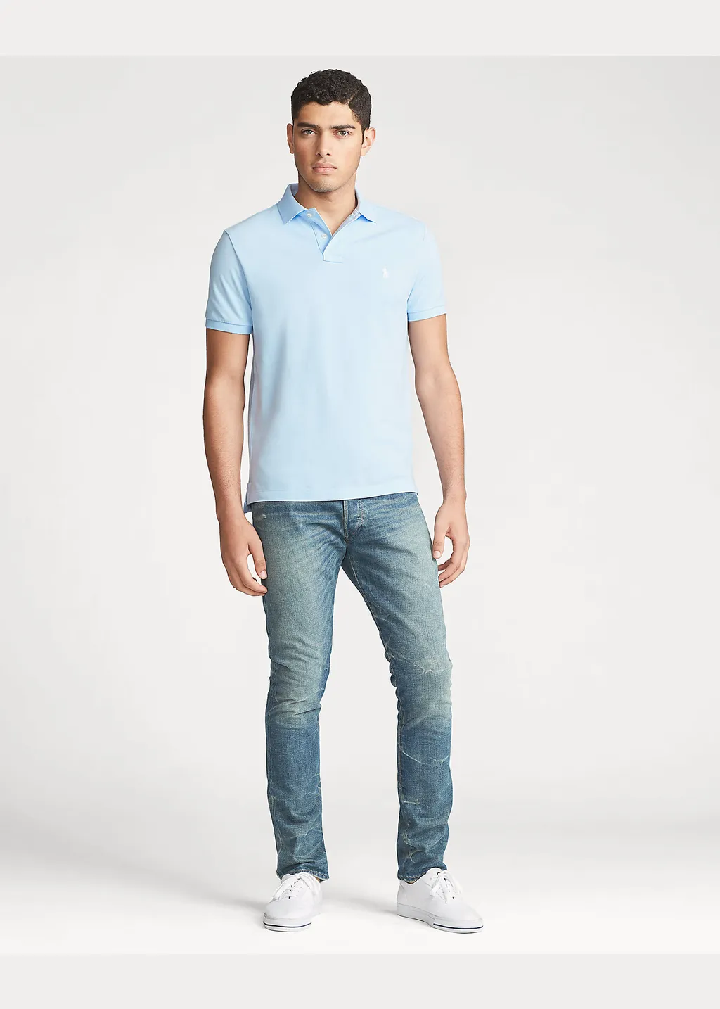 Logo Embroidered Polo Shirt
