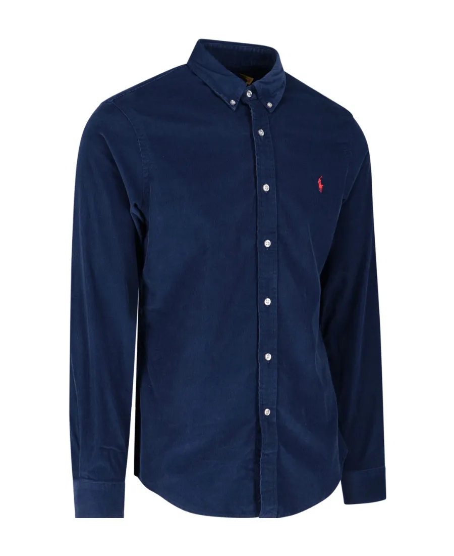 Pony Embroidered Buttoned Shirt