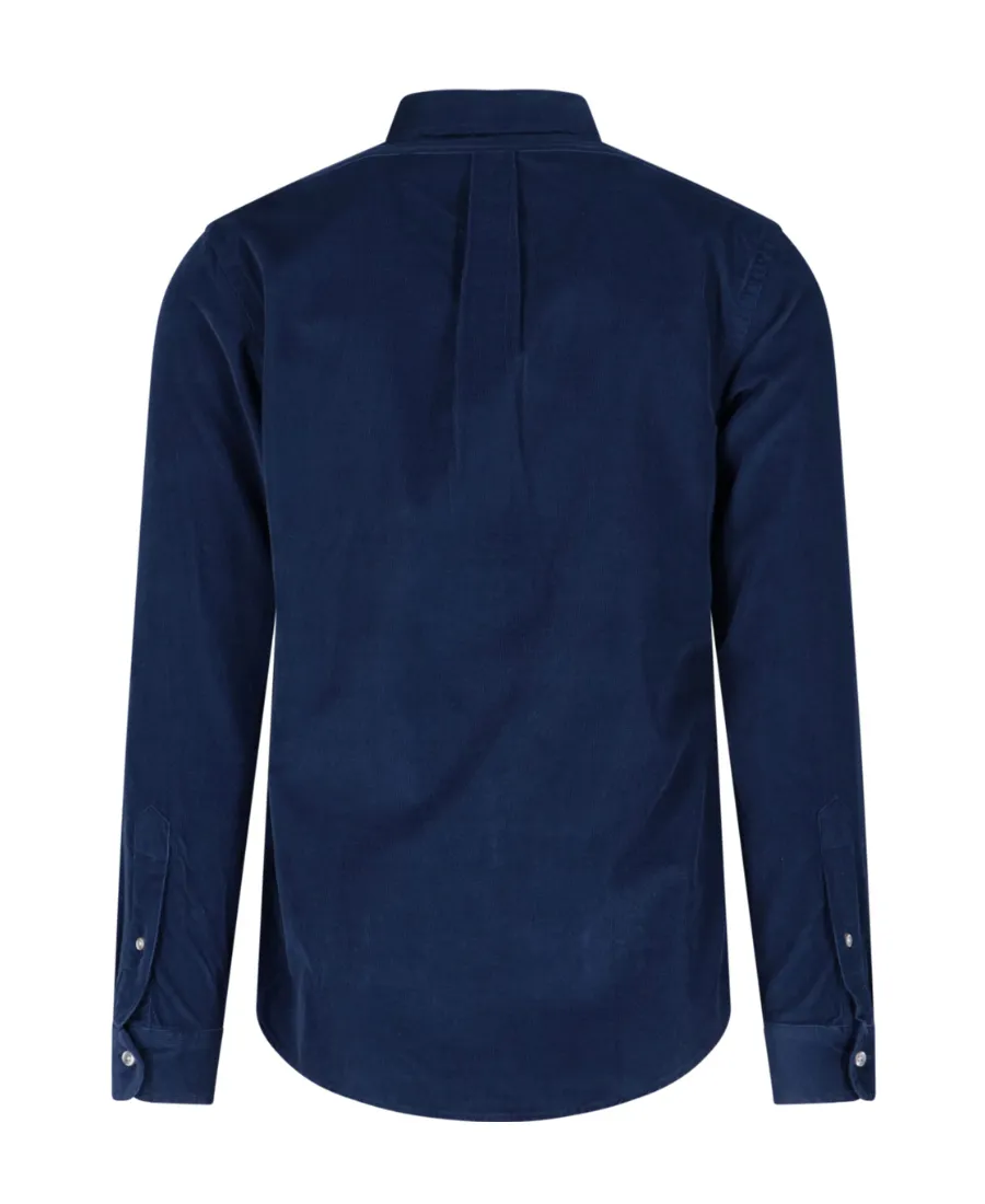Pony Embroidered Buttoned Shirt