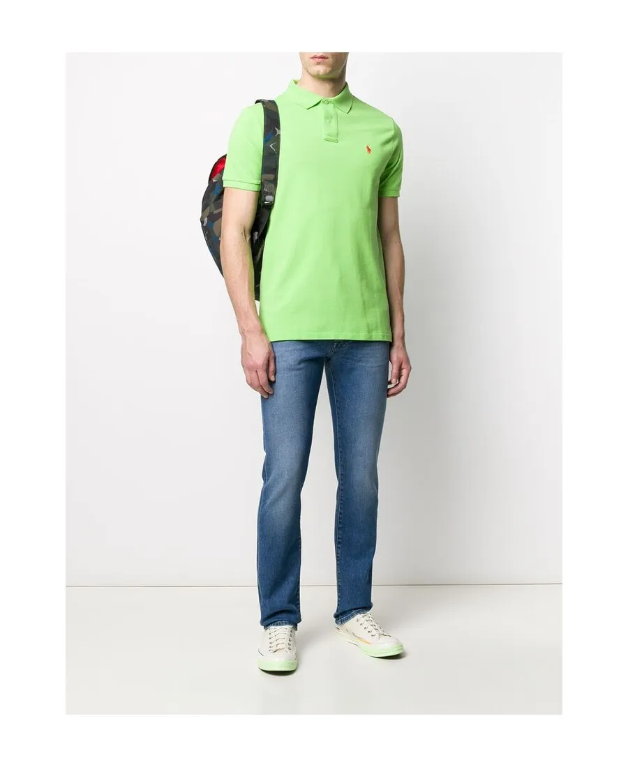 Logo Embroidered Polo Shirt