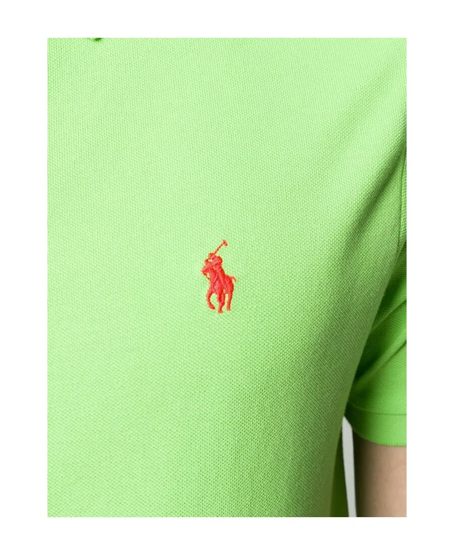 Logo Embroidered Polo Shirt