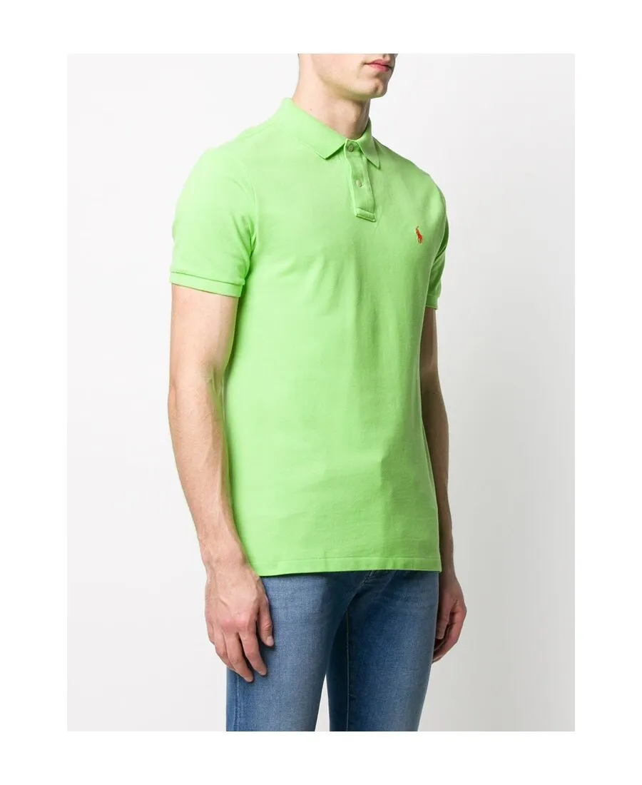 Logo Embroidered Polo Shirt
