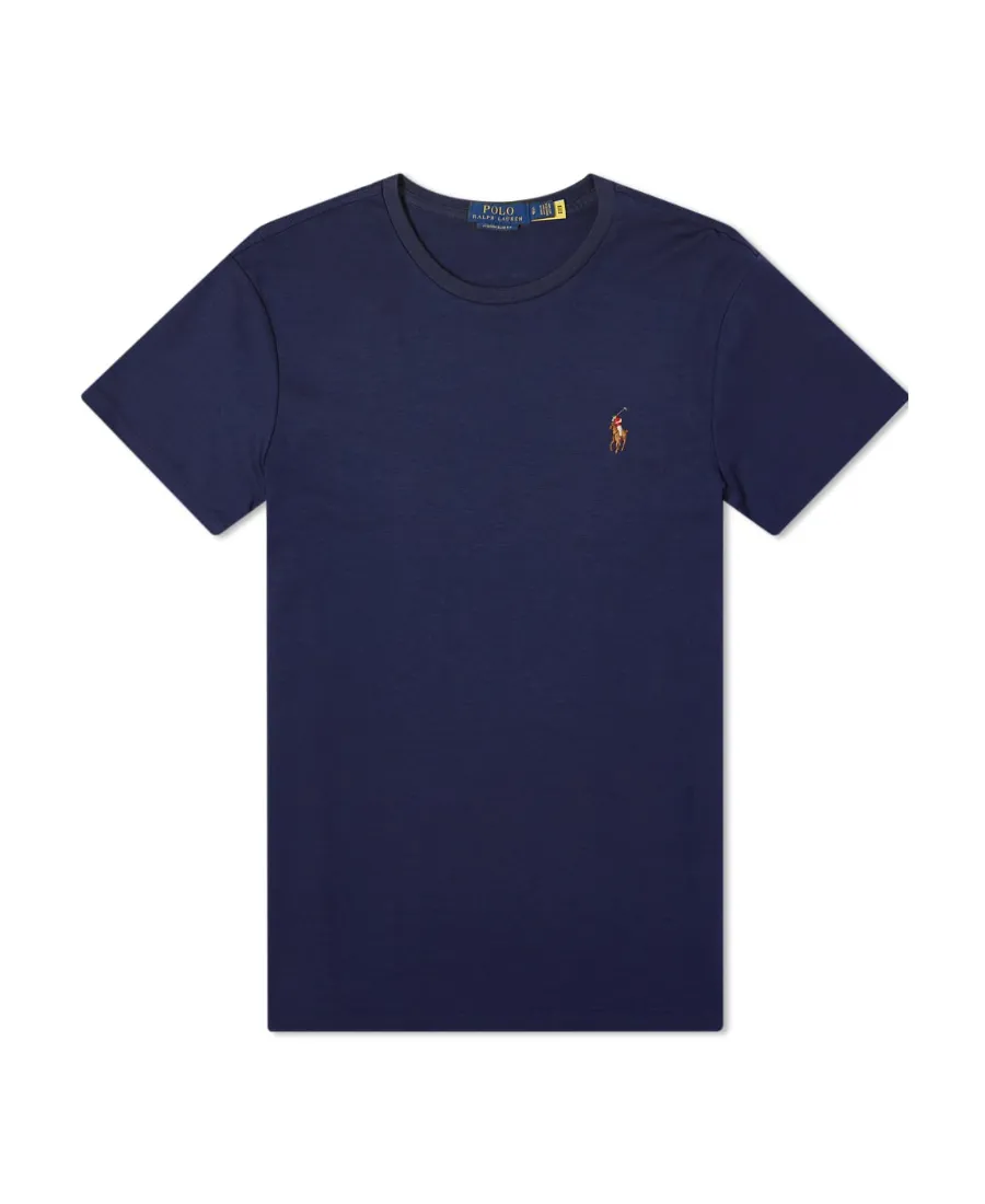 Logo Embroidered Crewneck T-Shirt